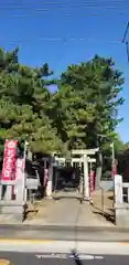 柴又八幡神社の鳥居