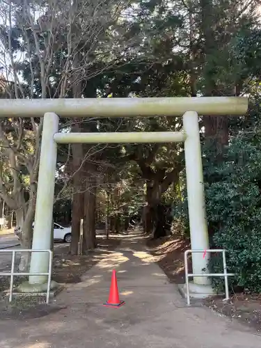 縣神社の鳥居