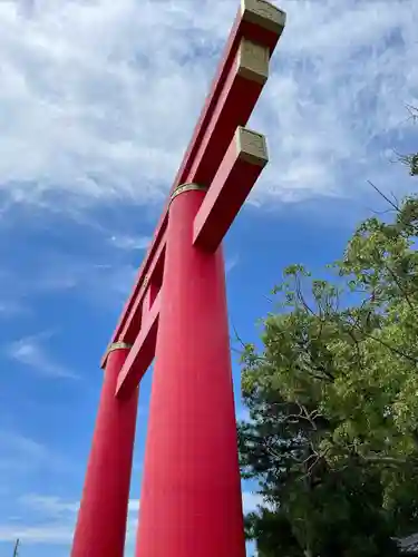 自凝島神社の鳥居