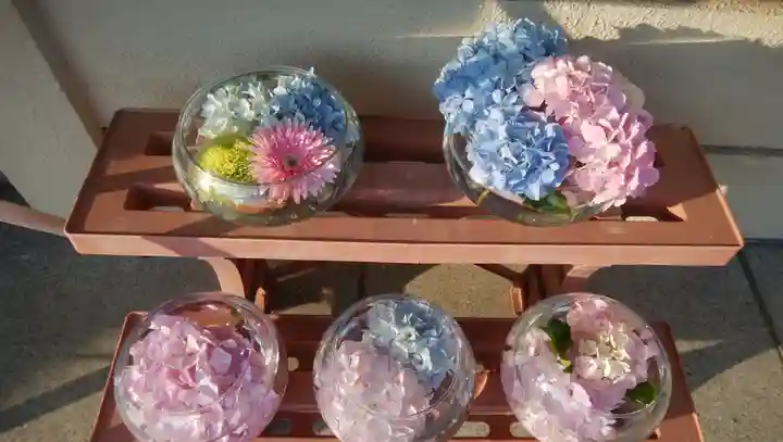 新川皇大神社の手水舎