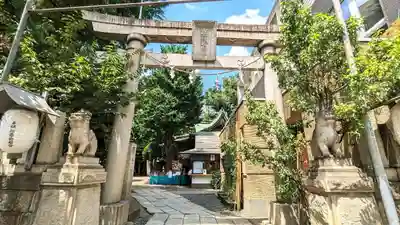 小野照崎神社の鳥居