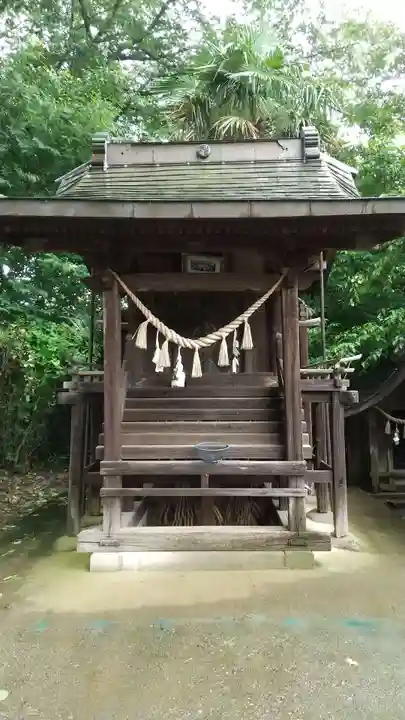 八幡社の本殿・本堂