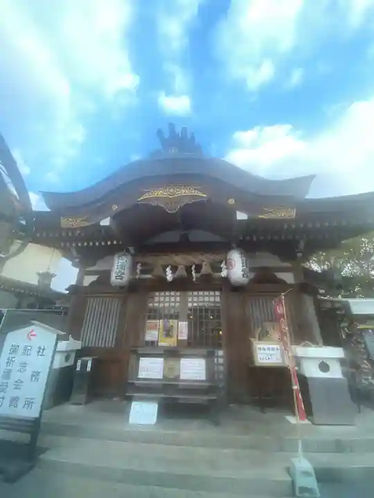 沖田神社の本殿・本堂