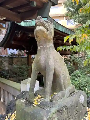 小野照崎神社の狛犬