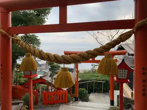 荒熊神社の鳥居