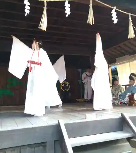 阿智神社の神楽