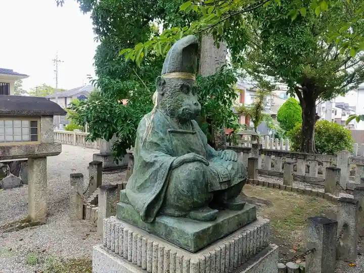 日吉神社の狛犬