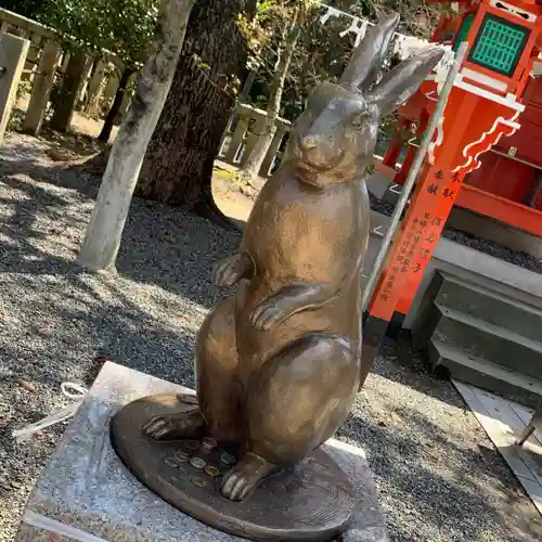 琴崎八幡宮の狛犬