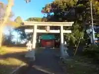 若之宮浅間神社の鳥居