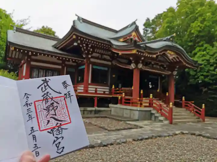 武蔵野八幡宮の本殿・本堂