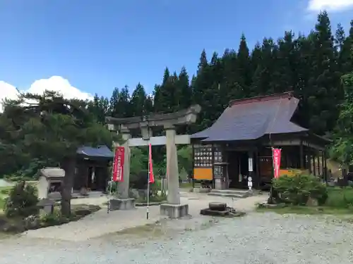 円照寺の鳥居