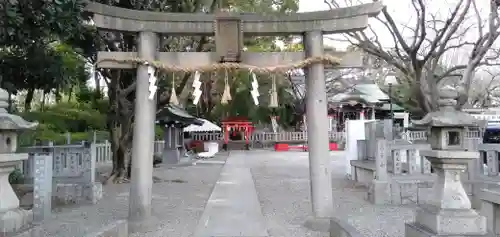 船詰神社の鳥居