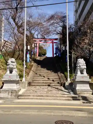 榴岡天満宮の鳥居