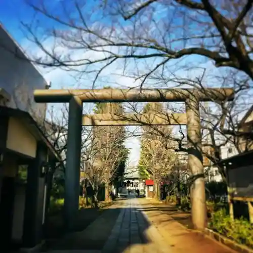 亀戸 香取神社の鳥居