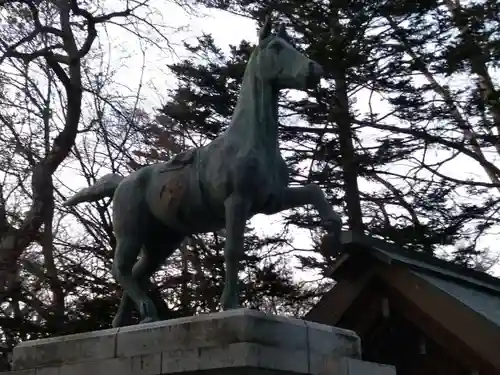 帯廣神社の狛犬