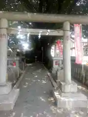 桜森稲荷神社の鳥居