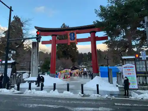 盛岡八幡宮の鳥居