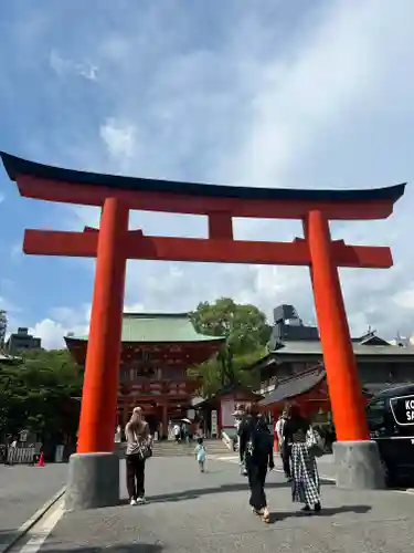 生田神社の鳥居