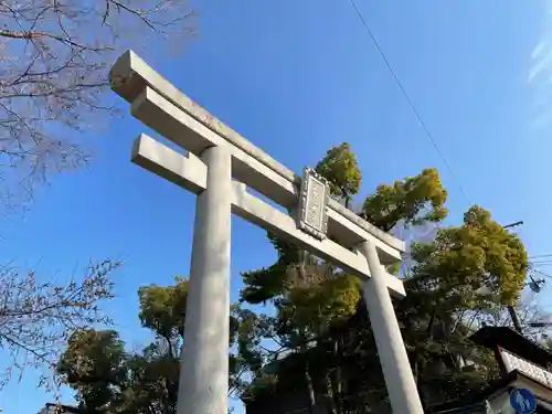 石切劔箭神社の鳥居