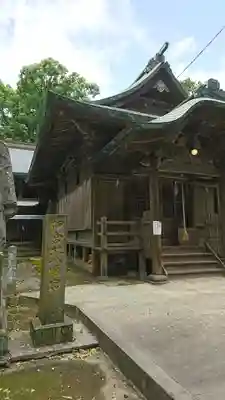 伊倉北八幡宮の本殿・本堂