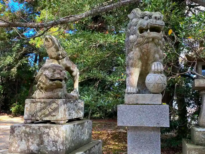 平濱八幡宮の狛犬