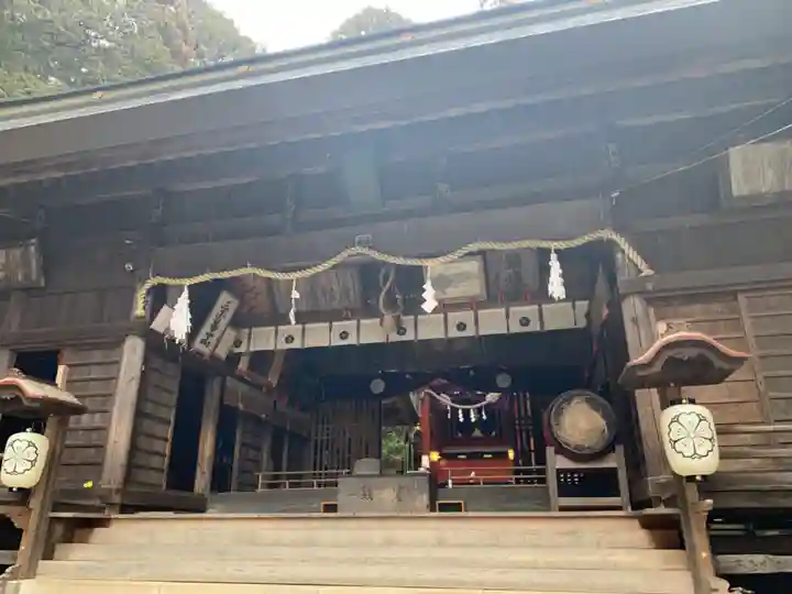 河口浅間神社の本殿・本堂