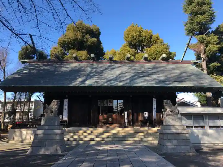所澤神明社の本殿・本堂