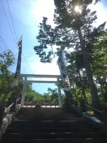 厚岸神社の鳥居