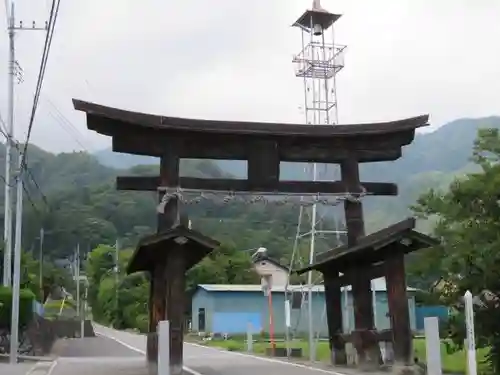 武田八幡宮の鳥居