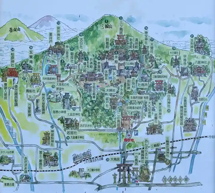 大神神社のその他建物