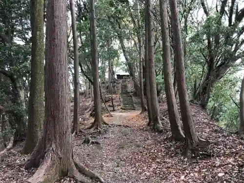 訶具都智神社の自然