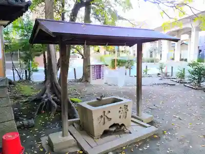 若宮八幡社の手水舎