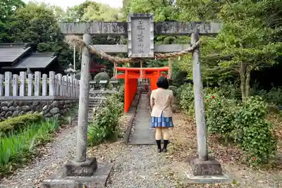 松原神社の鳥居