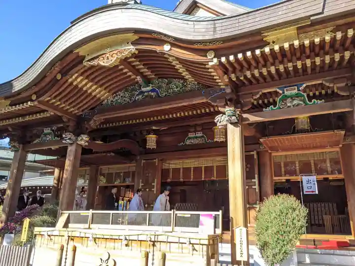 湯島天満宮の本殿・本堂