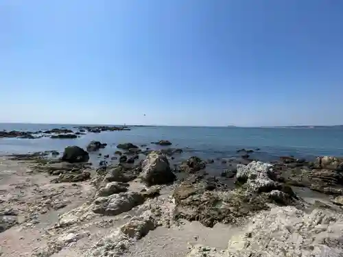 森戸大明神（森戸神社）の周辺