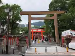 生田神社の鳥居