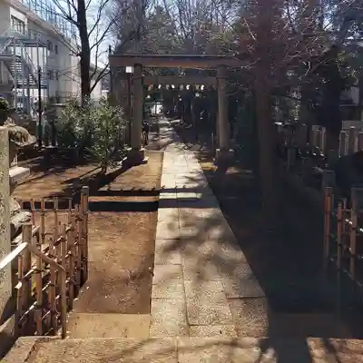 八雲氷川神社の鳥居
