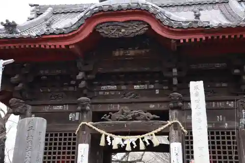 千葉寺の山門