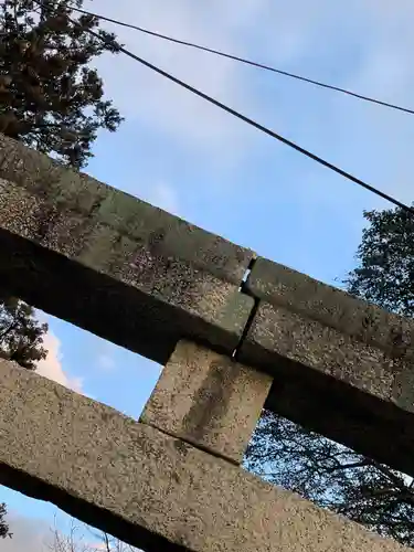 深野八幡宮の鳥居