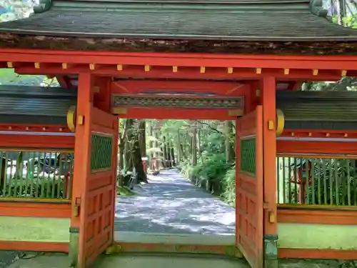 貴船神社奥宮の山門・神門