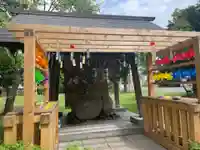 当別神社の手水舎