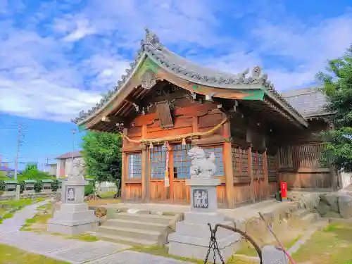 阿豆良神社（あずら）の本殿