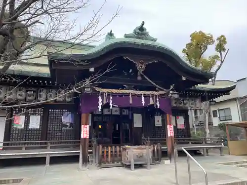 泉尾神社の本殿・本堂