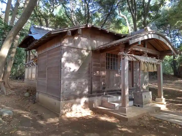 坊辺田水神宮の本殿・本堂