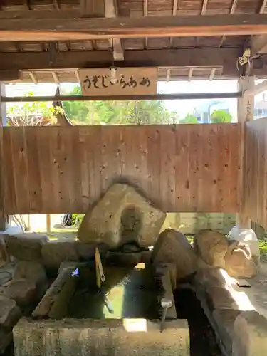 伊勢の国 四天王寺の手水舎