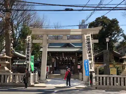 下谷神社の鳥居