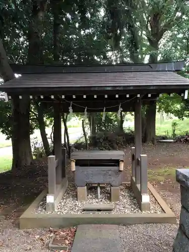 氷川神社の手水舎