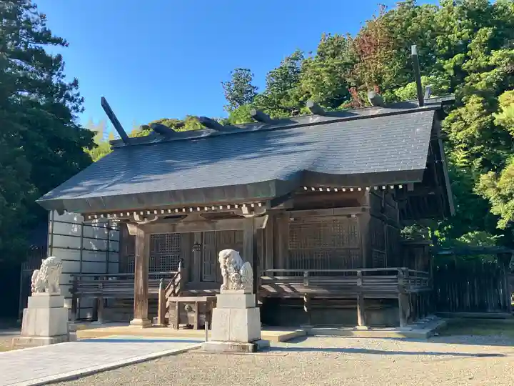 真野宮の本殿・本堂