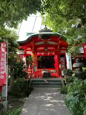 大島稲荷神社の本殿・本堂