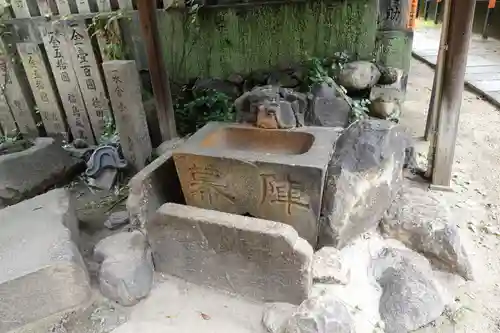 廣田神社の手水舎